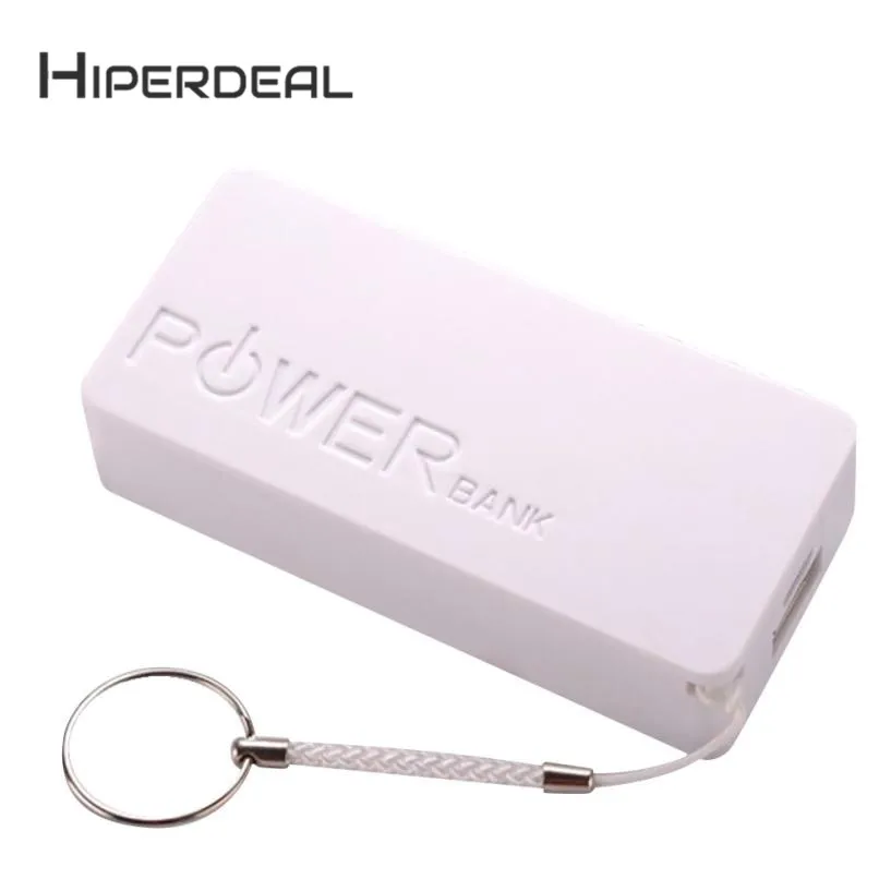 HIPERDEAL Новый 5600 мАч 2X 18650 USB внешний аккумулятор зарядное устройство чехол DIY
