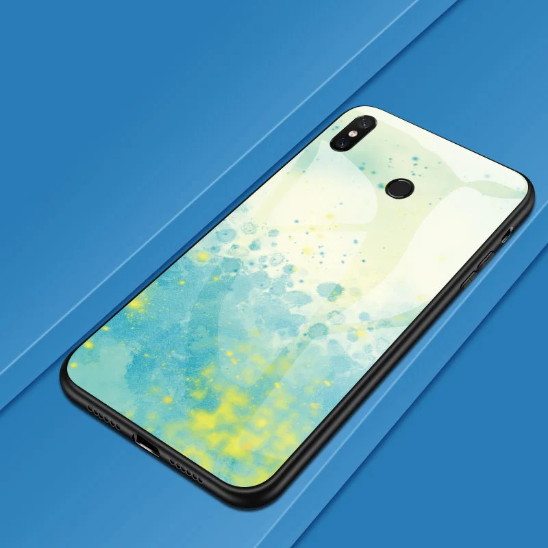 Pattern 08 Для спортивной камеры Xiao mi Red mi 7 5 плюс K20 S2 Note 4 4X5, 6, 7, 8 Pro красочные Стекло крышка чехол для телефона для Xiaomi mi 8 9 SE 9T A1 A2 Lite Coque - Цвет: Pattern 08