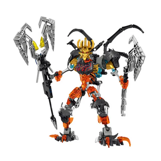 BionicleMask светильник для детей робот Bionicle строительный блок кирпичная Игрушка