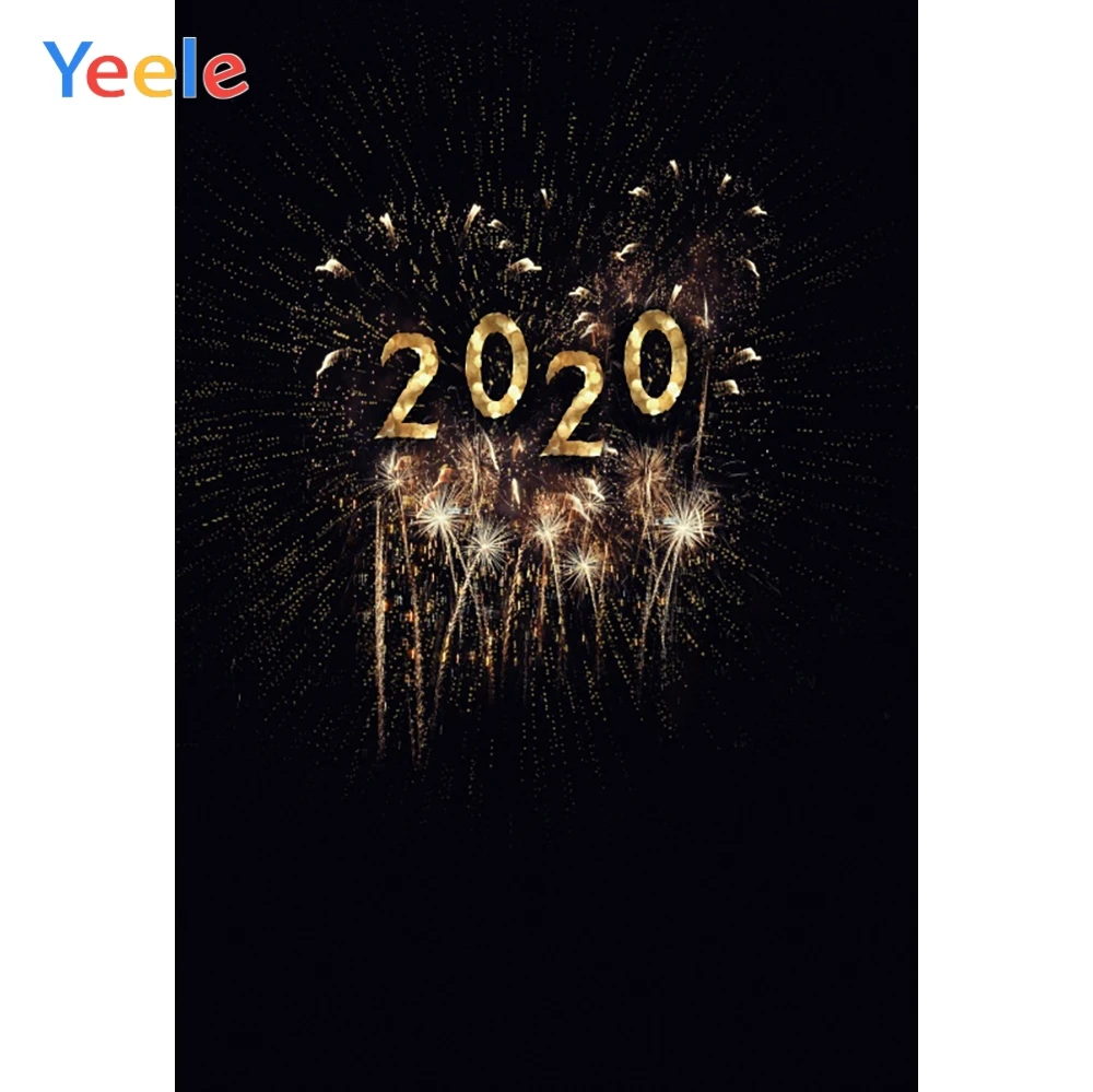 Yeele любовь 2020 Фейерверк Новый год фотография фоны Рождество профессиональные