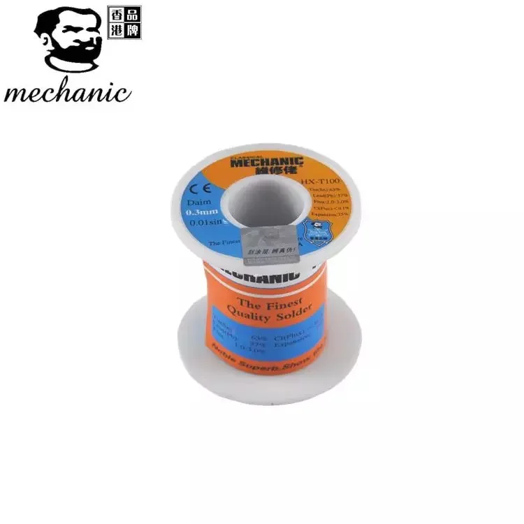 HK-MECHANIC 63Sn/37Pb 150 г лучшее качество припоя канифоль сердечник флюс сварочные провода