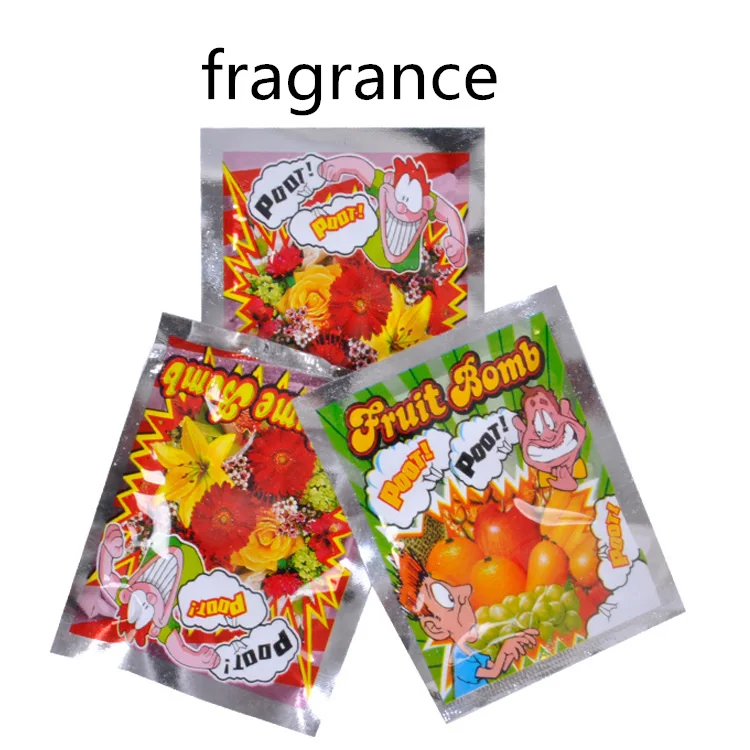 fragrance 5 шт./компл. весь удобные новые Шутки Шутка игрушка пердеть бомба сумки вонь бомба от вызывающих неприятный запах трюк Хэллоуин Дети приколами розыгрыши - Цвет: fragrance