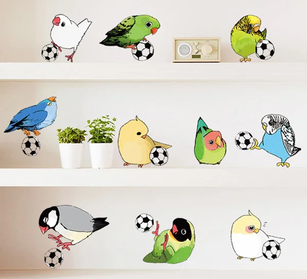 Бесплатная доставка хомяк животных ПВХ Наклейки на стену Домашний Декор Книги по