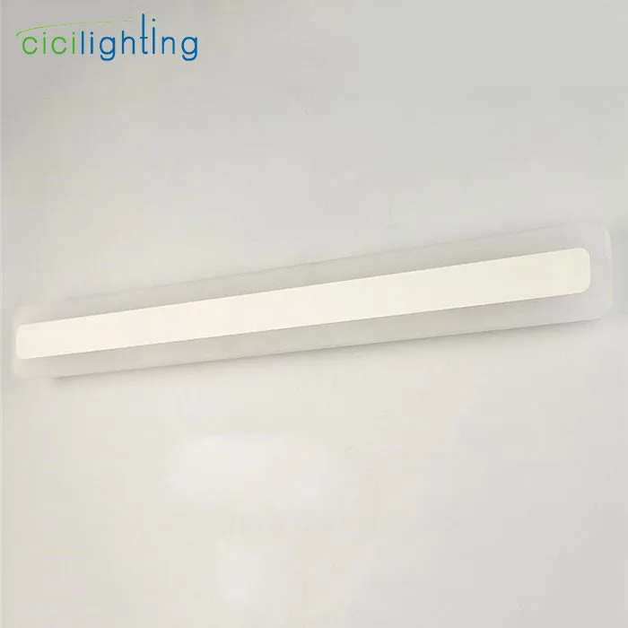 110/240V L40cm/50 см/60 см 70 см Современный художественный Декор акриловая ванная комната зеркала светильник длинные косметическое make up настенный светильник молочно-Туалет светильник Инж