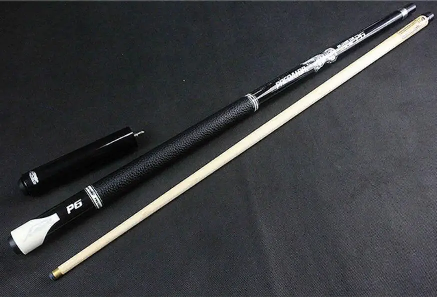 PREOAIDR 3142 P6 кий для пула бильярда Stick Комплект 10 мм наконечник с удлиняющей деталью) белый/черный Цвета черный 8 девять игры в мяч профессиональный - Цвет: Black