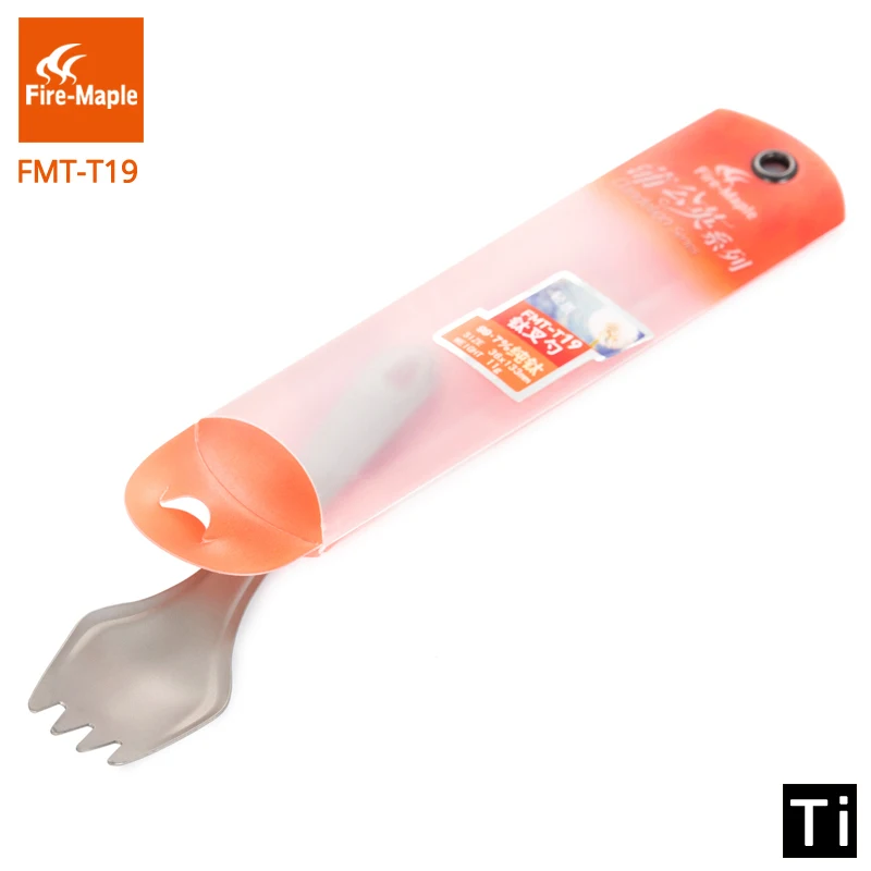 Портативный туристический светильник Fire Maple Spork из титана для активного отдыха