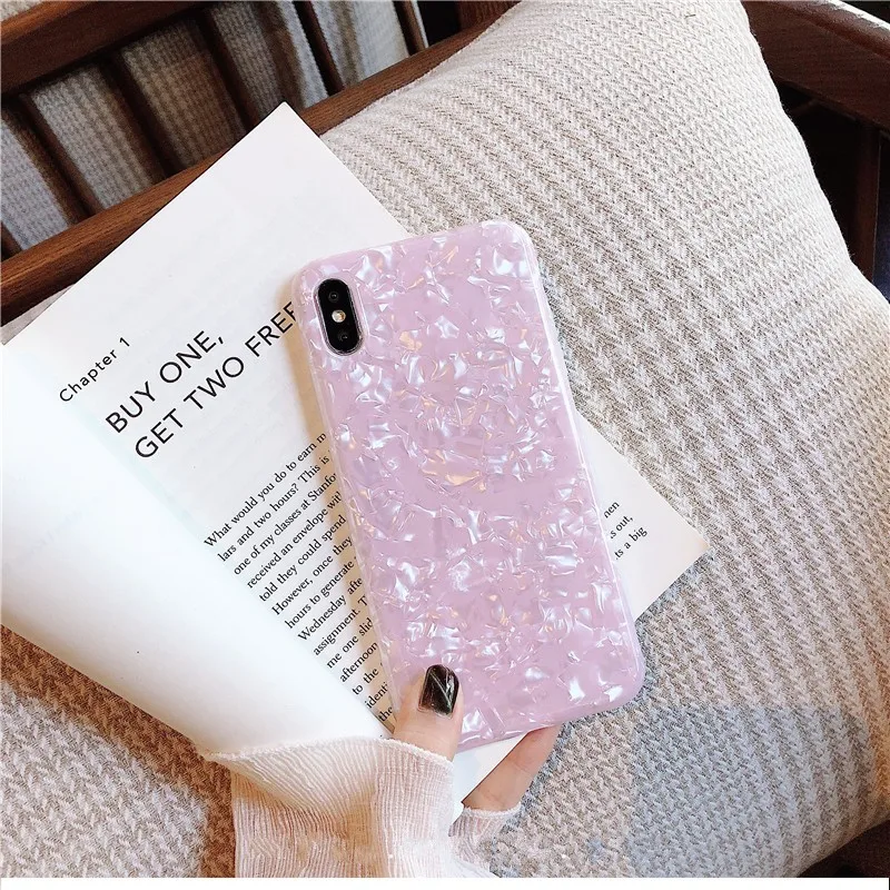 Чехол глянцевый мраморный чехол для huawei p30pro p30lite p20 PRO P20lite mate20lite mate20 pro Bling ракушка