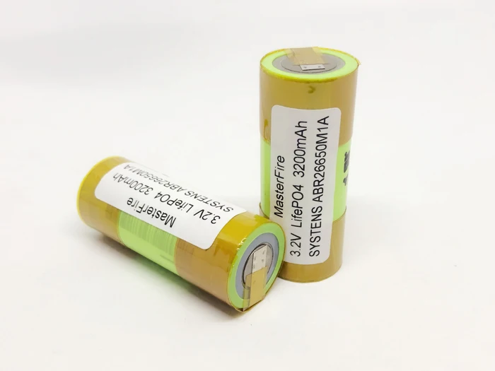 MasterFire Новый ANR26650M1A Батарея 3 2 V 15C lifepo4 клетки 26650 3200 mah Перезаряжаемые батареи с