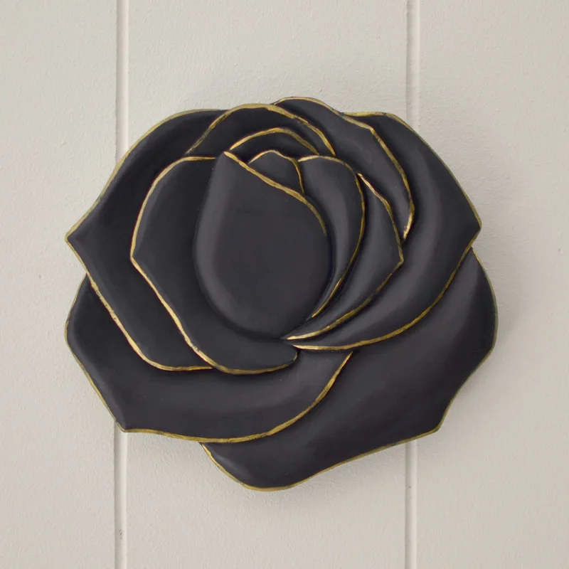 Валентина 3D стены розы украшения оригинальный ретро скандинавский модель номер