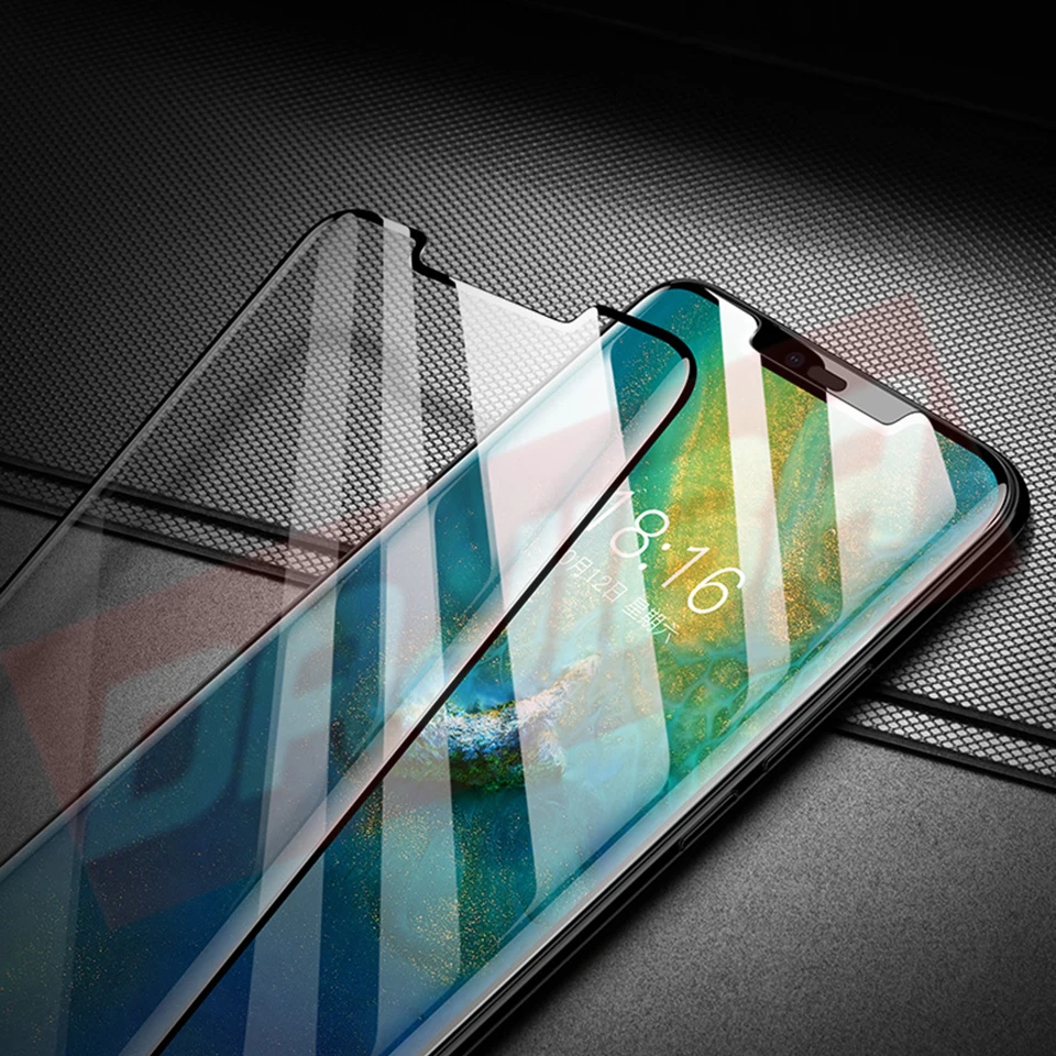 Alivo 3D Curved Edge Full Cover For Huawei Mate 20Pro 20 Tempered Glass Film Screen Protection Pro | Мобильные телефоны и