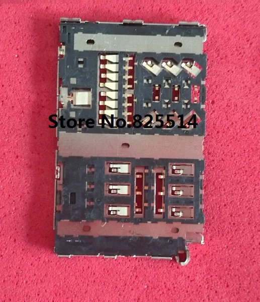2-50 шт./лот оригинальная новинка устройство для считывания sim-карт разъем модуль LG