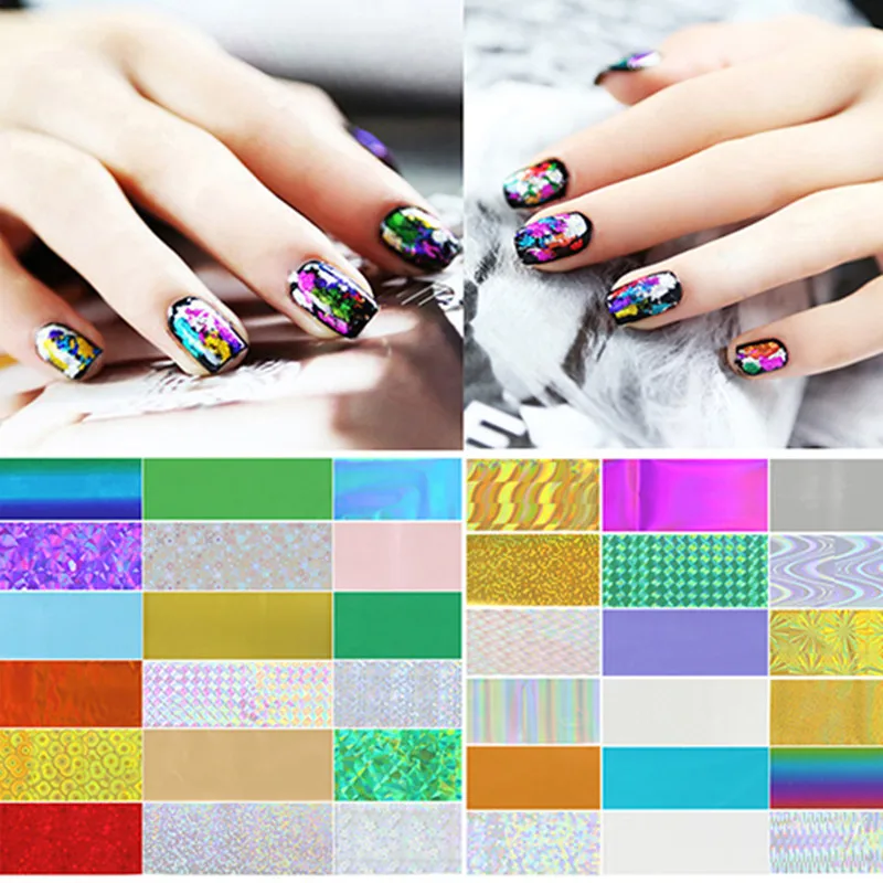 Thinkboo 49Pcs/set Symphony Nail Foil Stickers Star Starry Art Polish Transfer Decal DIY | Красота и здоровье