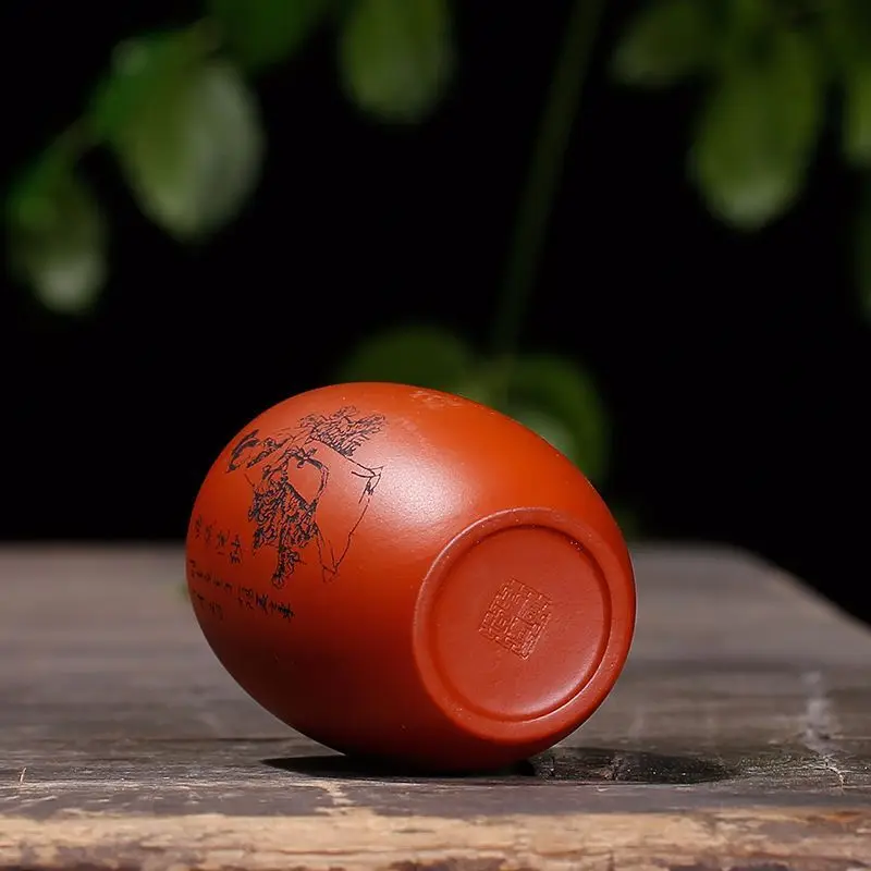 Yixing Zisha Cup Raw Mine Dahongpao Xishihun Yarn Master оптовая продажа заводской подарок индивидуальная