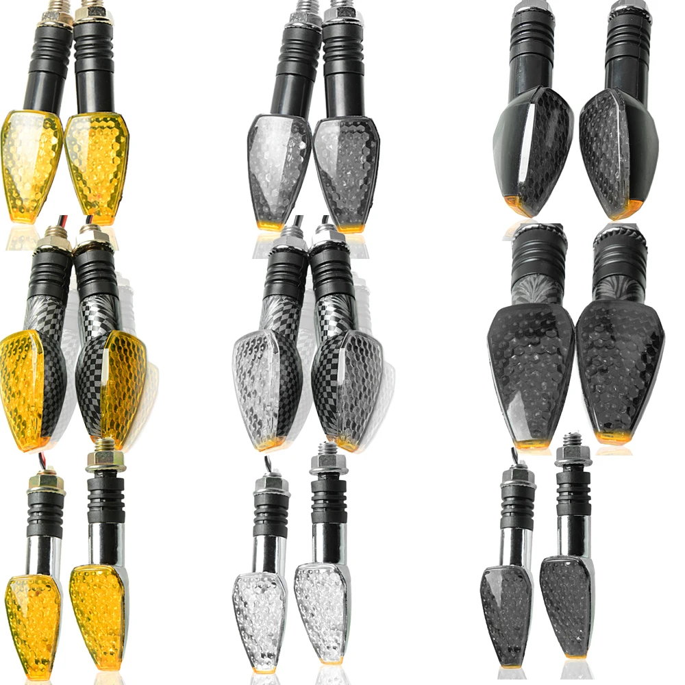 Универсальный мотоциклетный указатель поворота светильник Передняя Задняя