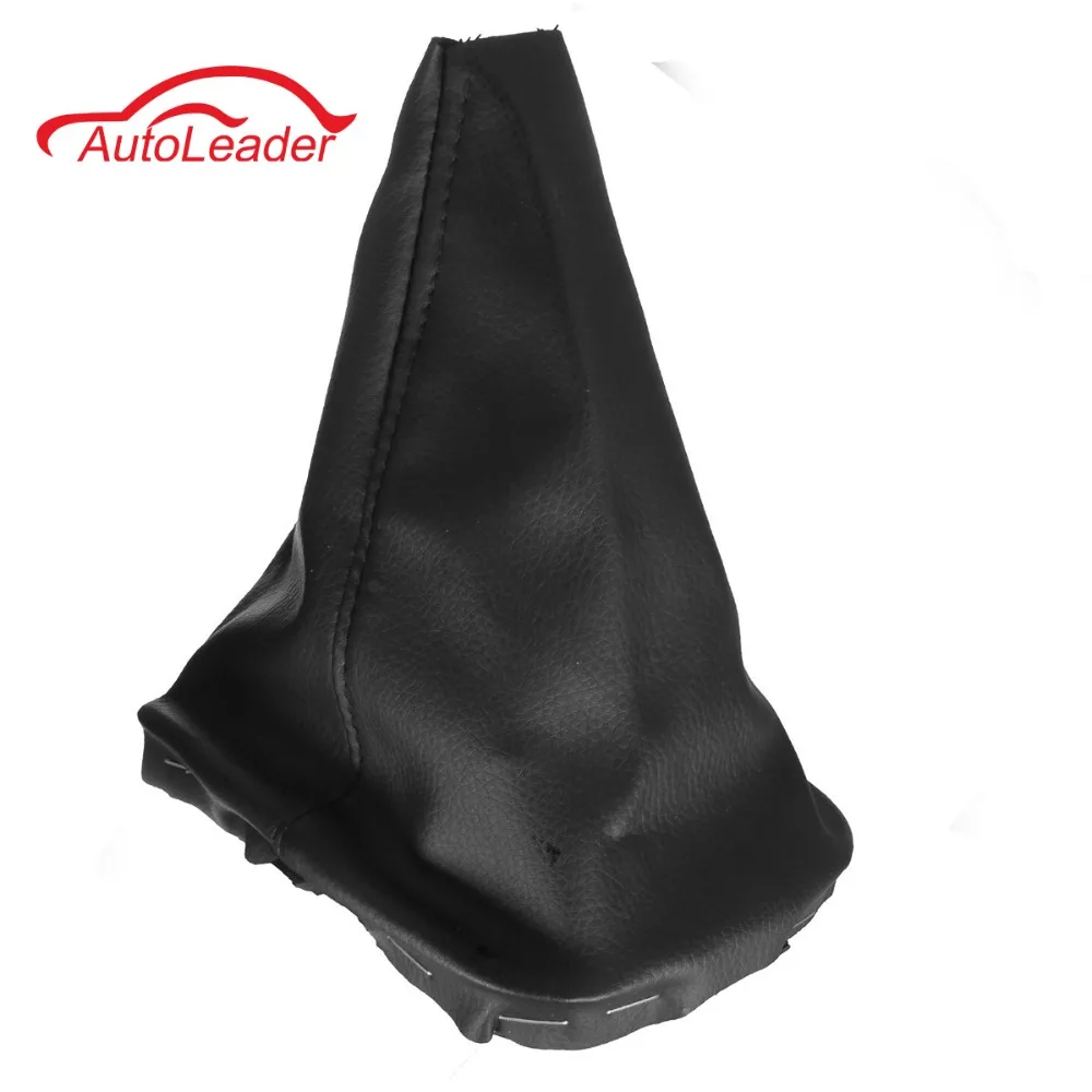 Новая Автомобильная черная кожаная рычаг переключения передач для VW Golf MK4 1998 1999