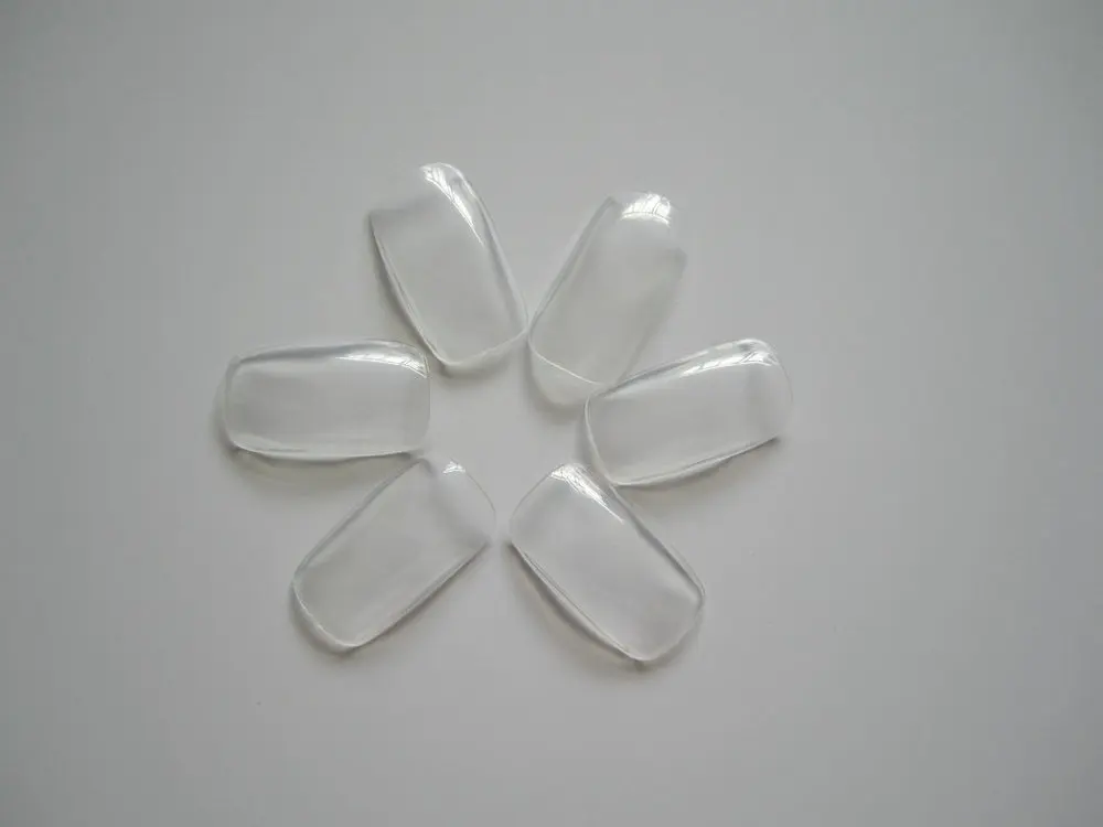 Hot sale full cover false nail 500 pcs tips magic acrylic styling tools transparent clear display | Красота и здоровье