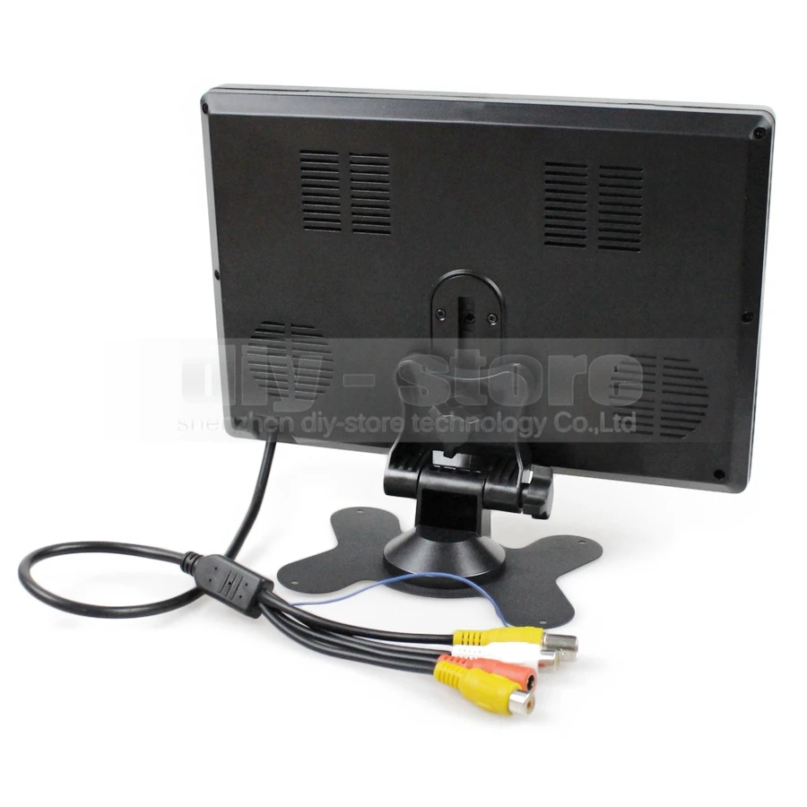 Diykit 9 дюймов TFT ЖК-дисплей видео безопасности Мониторы Дисплей обратный заднего