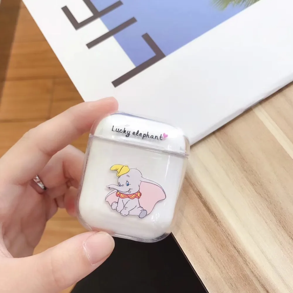 Чехол для airpods милые наушники чехол AirPods мультфильм беспроводные аксессуары Airpods