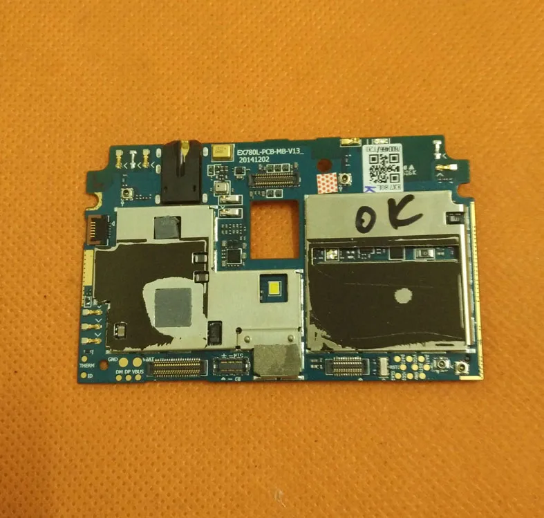 Б/у оригинальная материнская плата 3G RAM + 32G ROM для PHICOMM EX780L Quad Core 5 &quotFHD Бесплатная