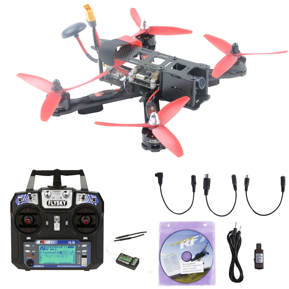 Высокая Скорость 220 мм 220x Средняя скорость мочеиспускания-R qav220 мини FPV-системы RC