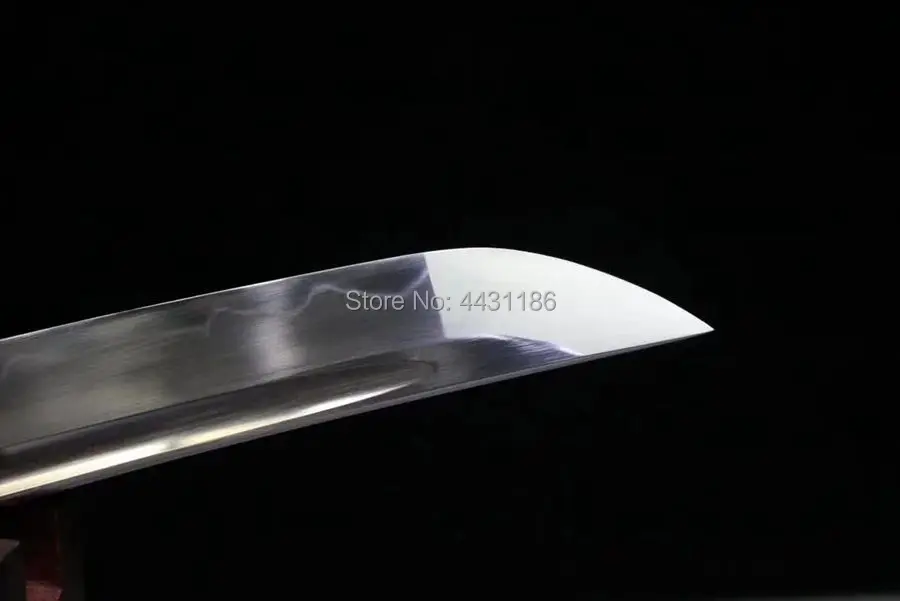 Ручная ковка Full Tang T10 стальной брикет глина закаленное лезвие очень острый