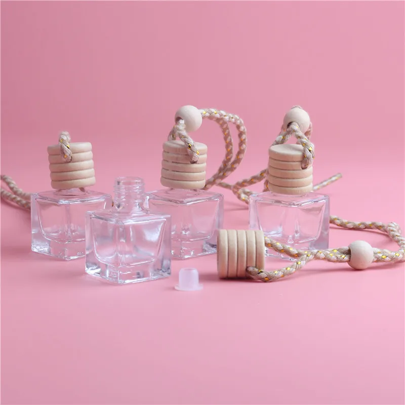 Новая мода 1 шт./лот 5 мл мини алмазные подвесные автомобильные флаконы для духов