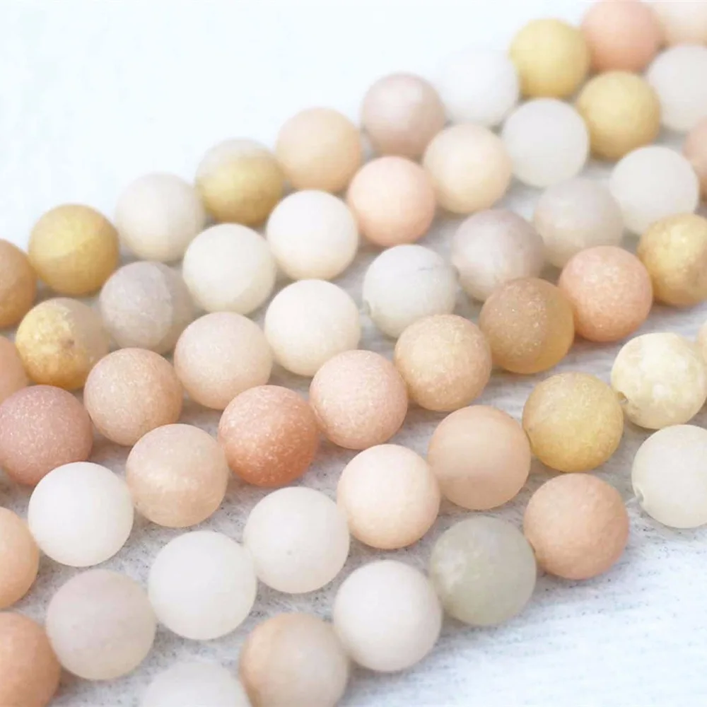 

Wholesale Matte Pink Aventurine Beads,4mm 6mm 8mm 10mm 12mm Aventurine Round Beads.DIY Jewelry Making Beads