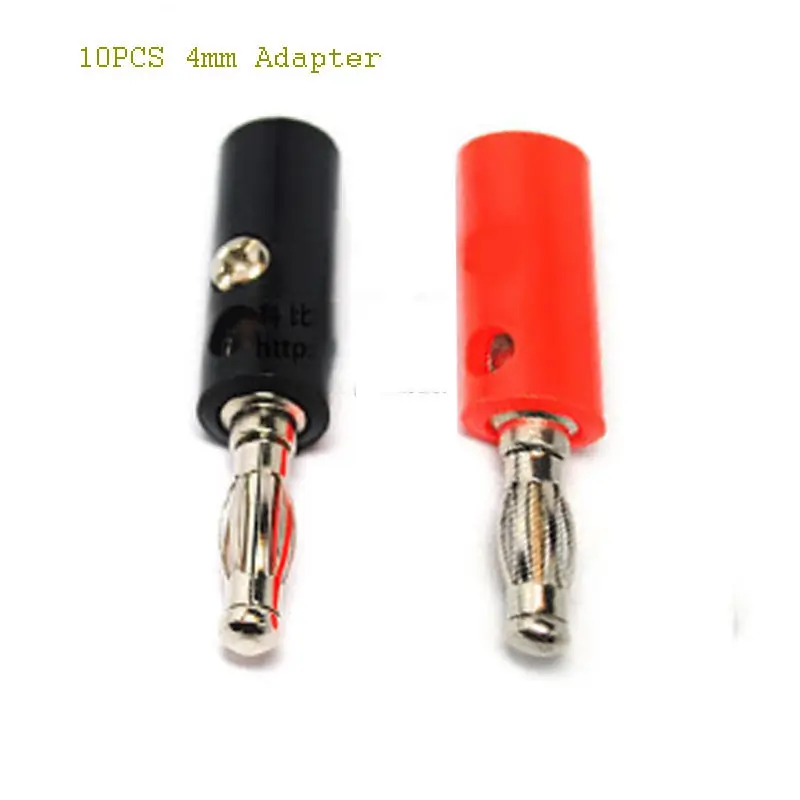 10 шт. разъемы для аудиокабеля 4 мм|connector 4mm|connector plugconnector |