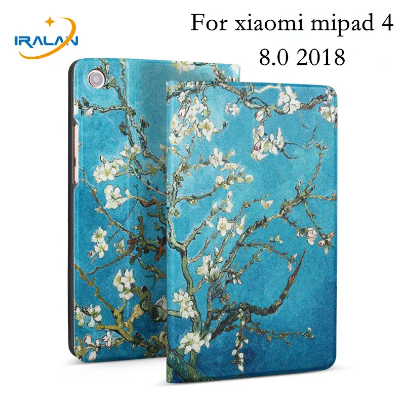 Новый кожаный чехол с подставкой для Xiaomi Mipad 4 8 0 2018 защитный планшета Mi pad дюймов +