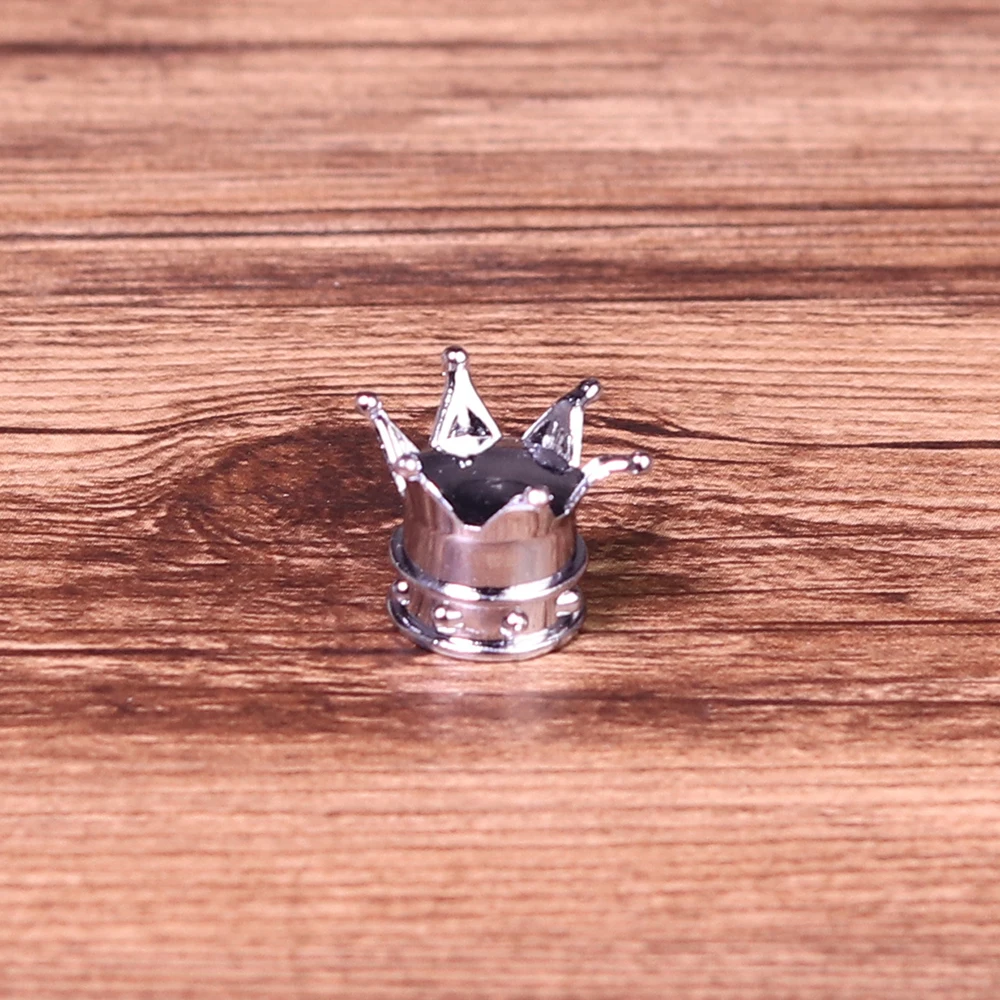 4 шт. золотистого и серебряного цвета пластиковая Корона покрышки защитная