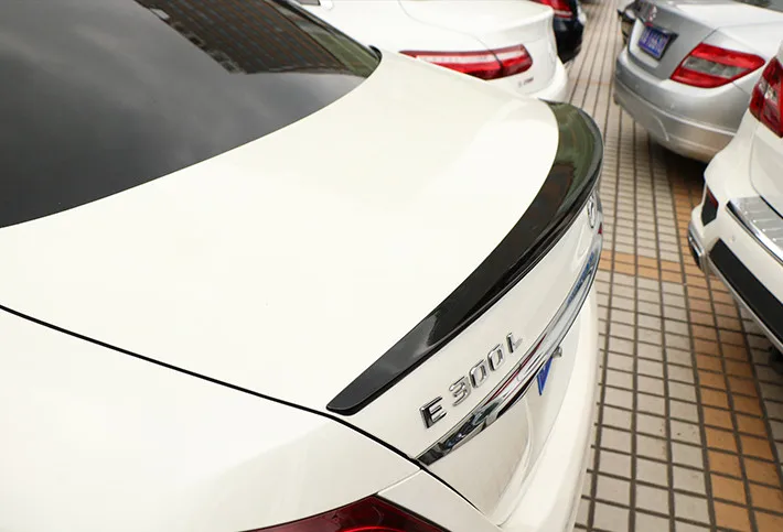 Для Benz E class W213 спойлер e43 стиль ABS Материал заднее крыло автомобиля праймер краска цвет спойлер багажника E320L E260L E300L