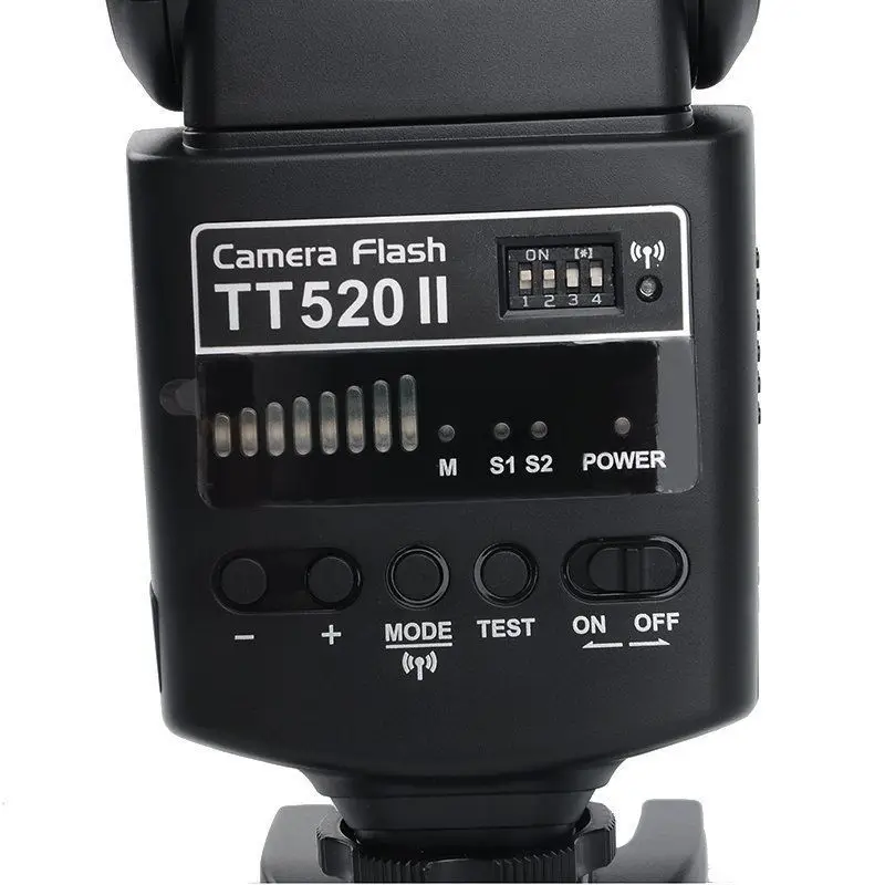 GODOX TT520II GN33 Speedlite + беспроводной передатчик для Nikon D7500 D7200 D7100 D5600 D5500 D5300 D3400 D3300 D810a Flash