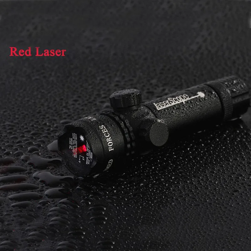 Тактический алюминиевый прицел 5 мВт зеленый и красный лазерный винтовочный