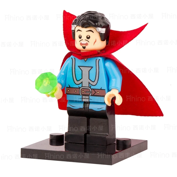 SingleSale Doctor Strange Tales с плащом minifig MARVEL модель супергероев сделай сам строительные