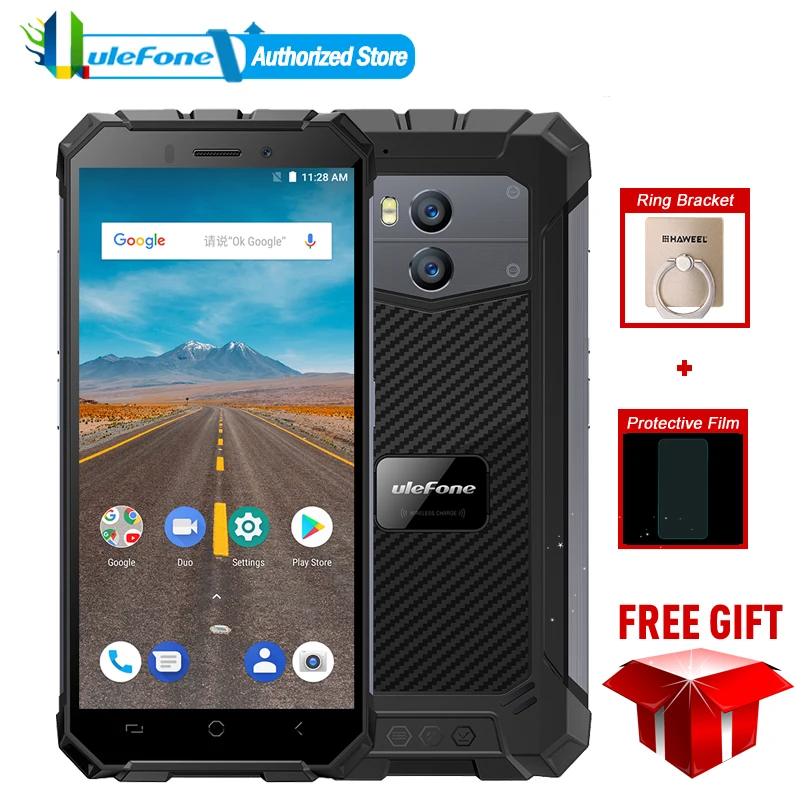 Ulefone Armor X Водонепроницаемый IP68 смартфон 5 &quotHD четырехъядерный Android 8 1 2 ГБ + 16 Гб 13