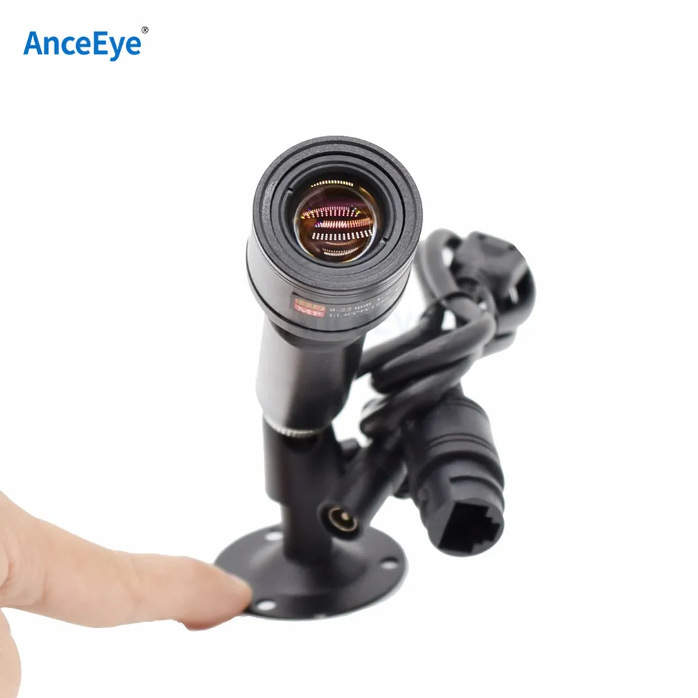 AnceEye 1080p Заводская CCTV внутренняя Onvif P2P миниатюрная пуля 2 8-12 мм ручная зум-линза