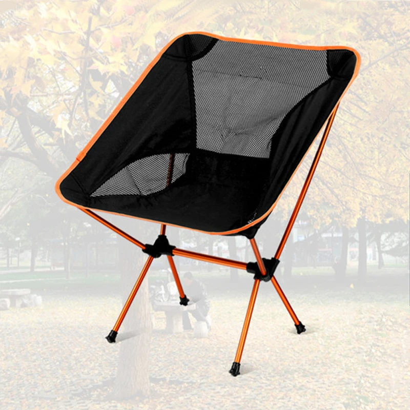 Barato De Aluminio Al Aire Libre De La Silla Plegable Luz Portátil De Playa Silla De Camping Silla Para Pícnic Multi-color Opcional