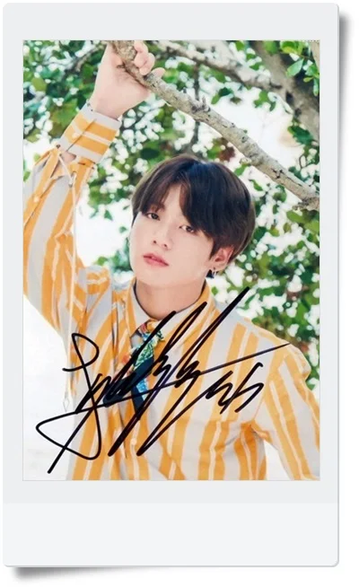 Подписанный Bangtan Boys Jeon Jung Kook фото с автографом 6 дюймов летняя Бесплатная доставка