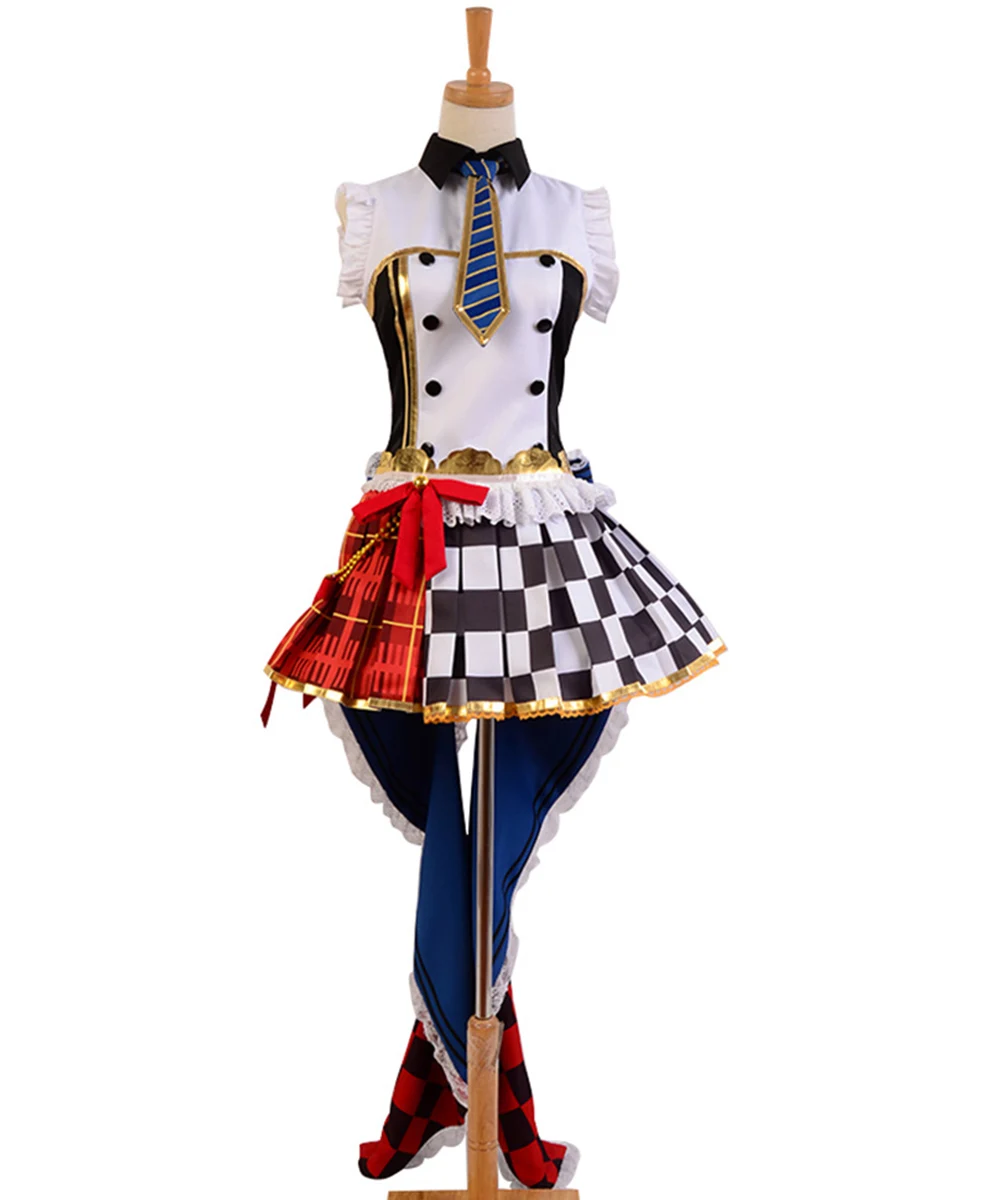 Женский карнавальный костюм для косплея Love Live Maid Rin Hoshizora вечерние костюмы на