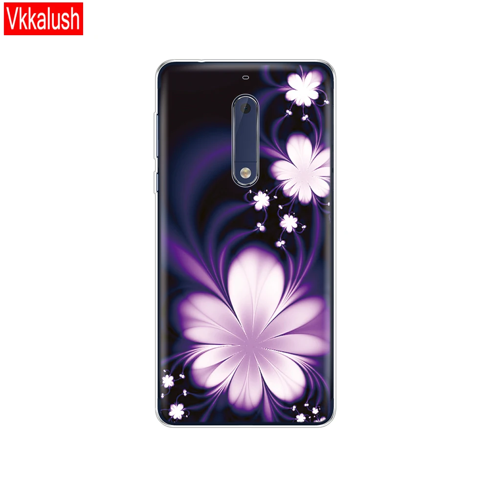 80023 Силиконовый чехол для Nokia 1, 2, 2,1, 3, 3,1, 5, 5,1 Plus,, мягкая задняя крышка из ТПУ, противоударный чехол, бампер, корпус, чехол для телефона - Цвет: 80023