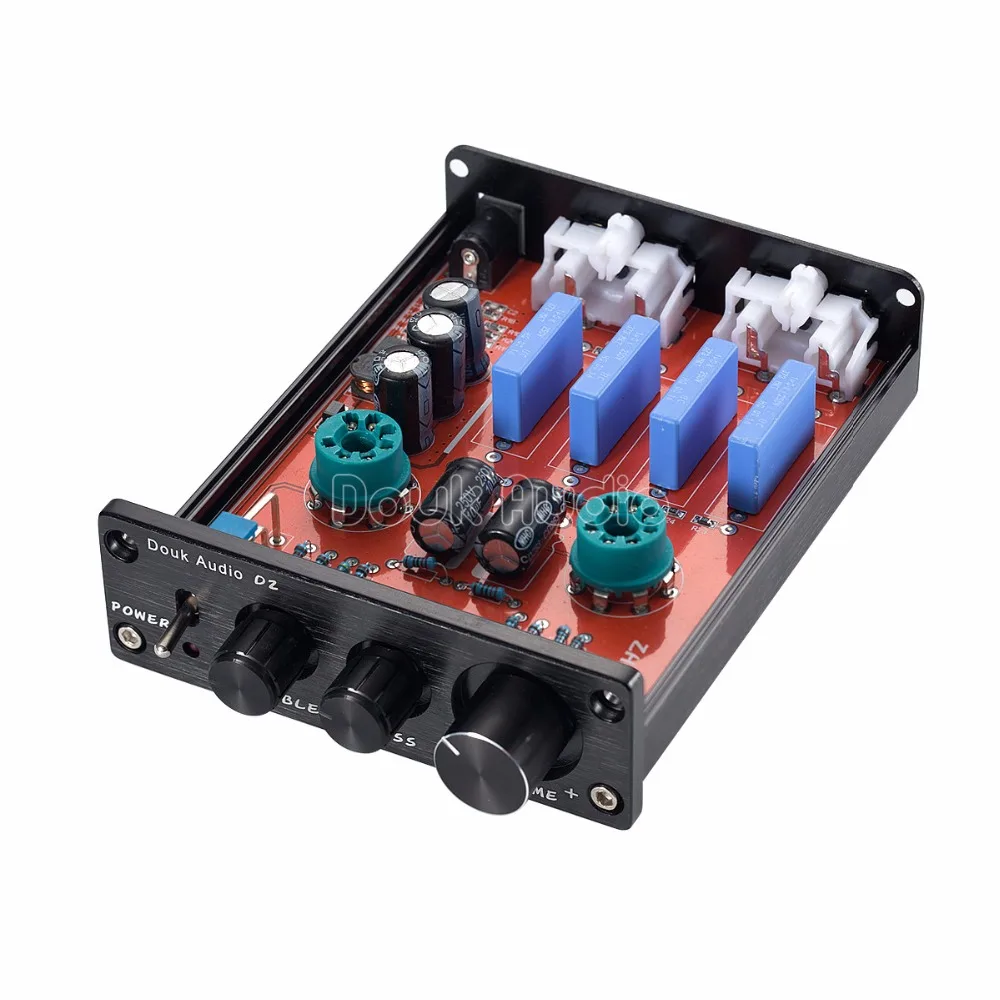 Nobsound HiFi 6J2 вакуумный ламповый предусилитель стерео ламповый предусилитель цифровой с высоким и басовым контролем тона