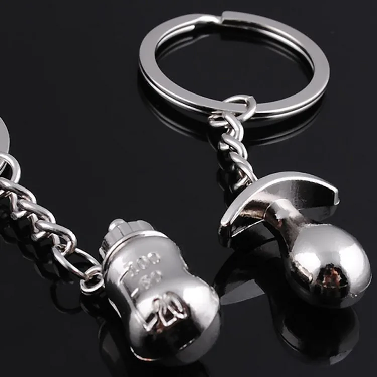 Брелок для ключей влюбленных пар симпатичный женский и мужской брелок