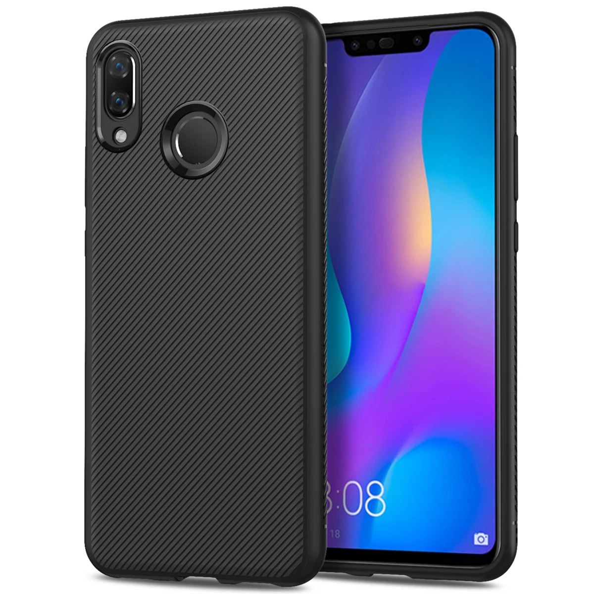 CASEWIN чехол для Xiaomi Mi Play, мягкий силиконовый чехол с текстурой, Ультратонкий матовый чехол из ТПУ для Xiaomi Mi Play, 5,84 дюймов, задняя крышка, противоударный
