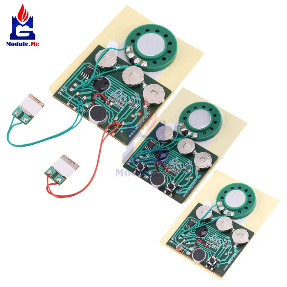 DIY Kit 30 секунд светочувствительный модуль датчика голоса/записи музыки/рекордер доска музыкального программирования 3 версии для выбора