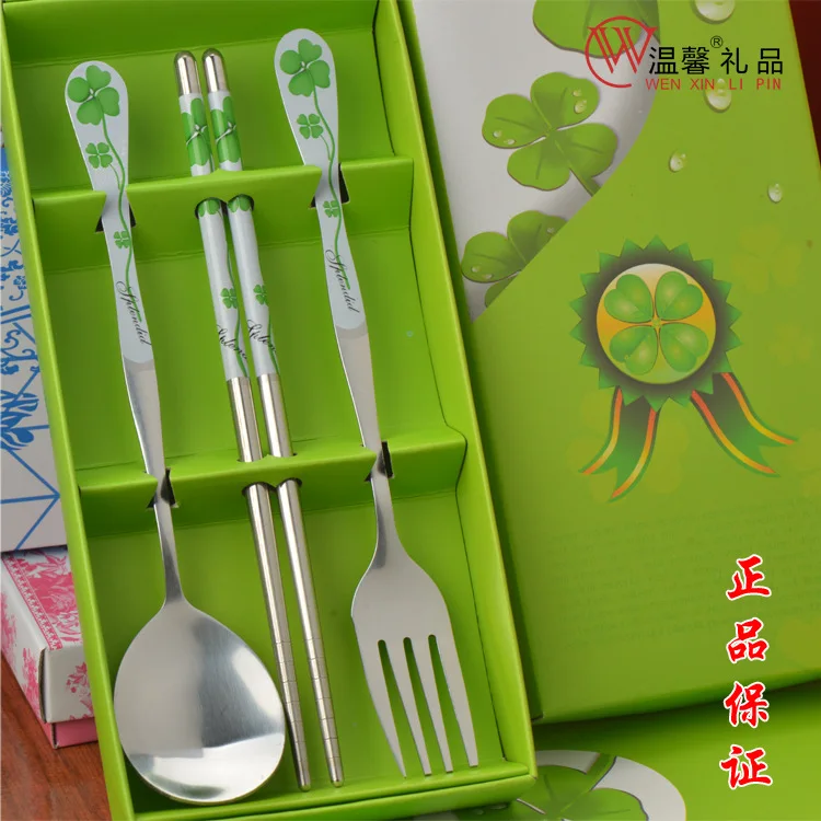 Пользовательские реклама рекламно сувенирная столовые приборы свадебный