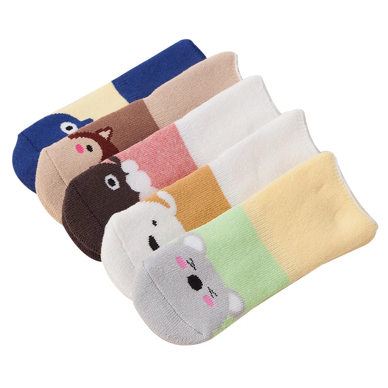 5 пар носков для малышей с героями мультфильмов толстые теплые детские махровые