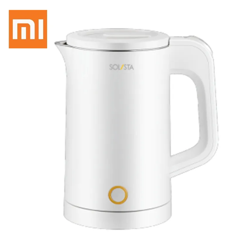 Xiaomi Электрический чайник 0.6л емкость двухслойная изоляция анти обжигающий