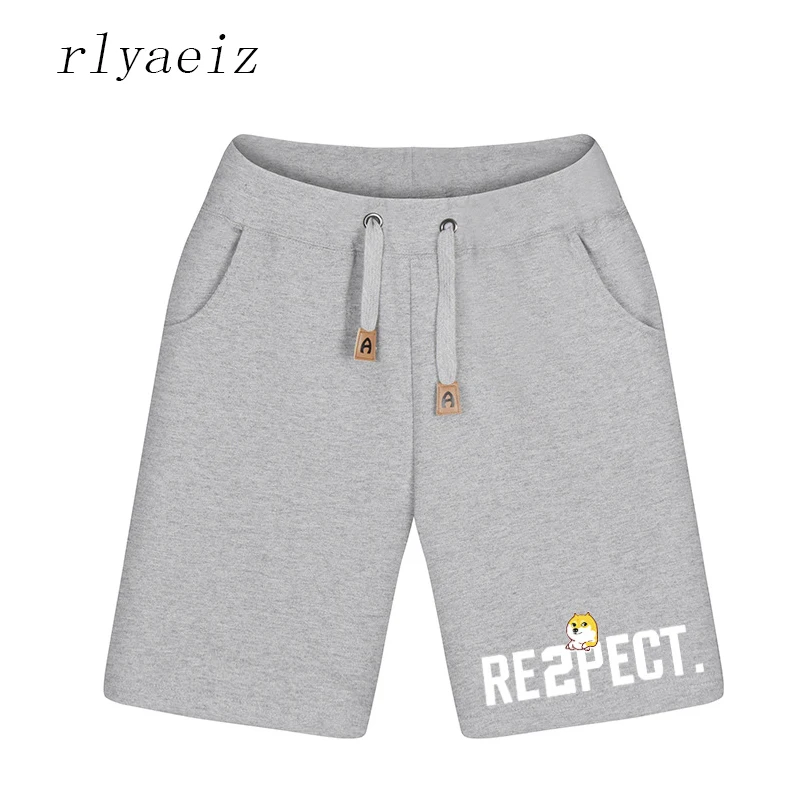 Шорты Rlyaeiz мужские спортивные хлопок повседневные короткие штаны для фитнеса с