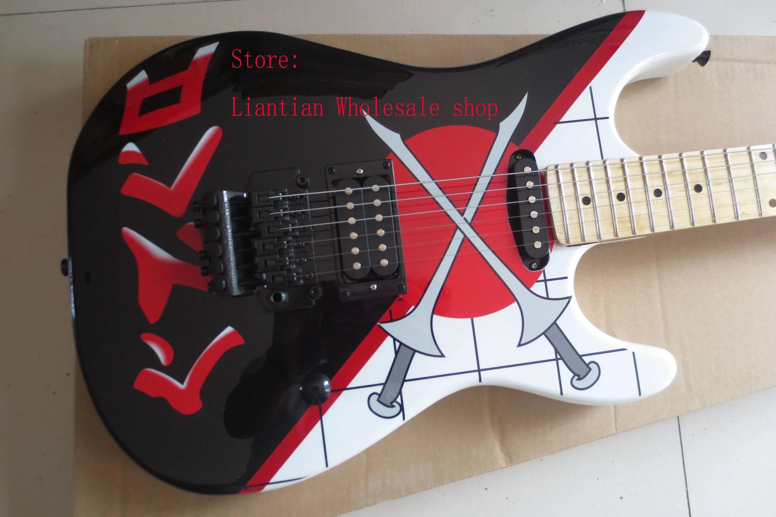 Фабрика на заказ Высокое качество твердая Charvel San Dimas белая электрогитара с Открытый звукосниматель-G