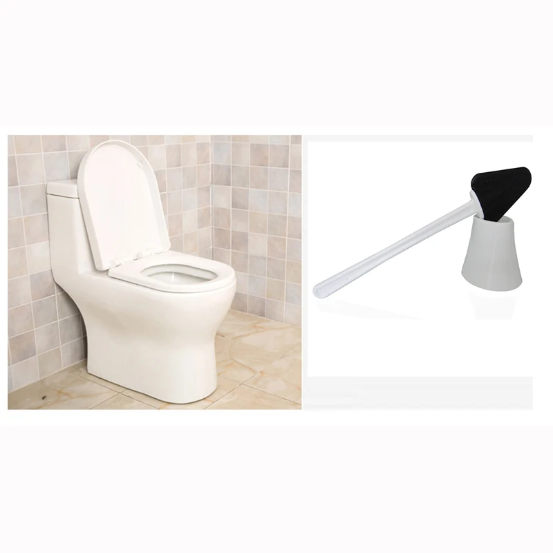 Щетка для унитаза ванной комнаты хорошая ручка щетка уборки и держатель